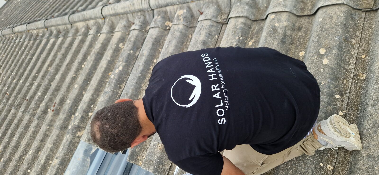 Equipa Solar Hands em instalação